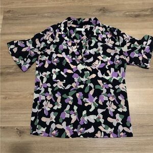 Equipment Women’s Floral Short Sleeve Shirt